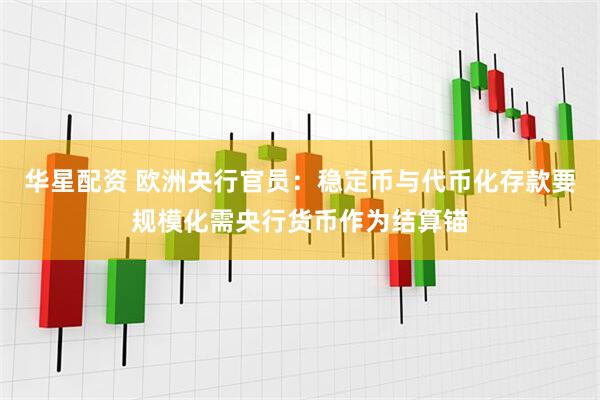 华星配资 欧洲央行官员：稳定币与代币化存款要规模化需央行货币作为结算锚