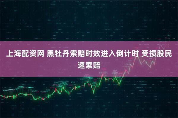 上海配资网 黑牡丹索赔时效进入倒计时 受损股民速索赔