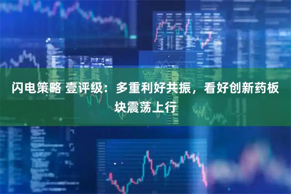 闪电策略 壹评级：多重利好共振，看好创新药板块震荡上行